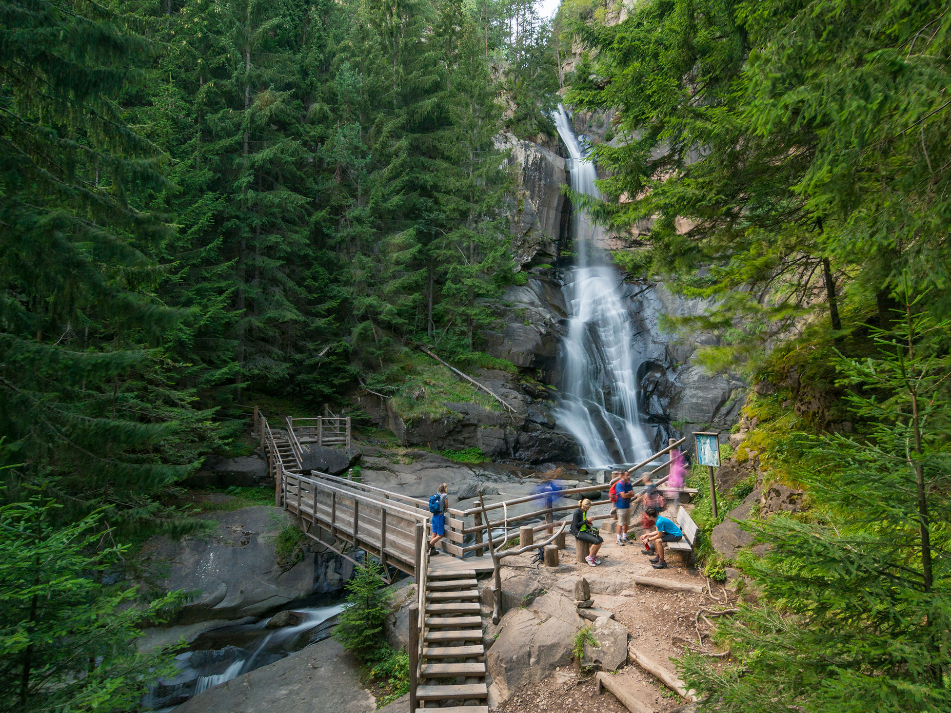Barbiano waterfall